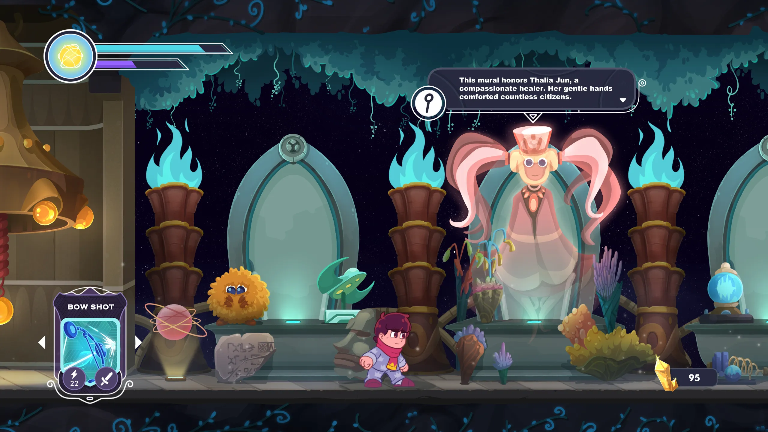 Branching story choices